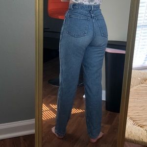 Vintage Light-Wash Petite Sophisticate Mom Jeans sz 2 short/“24